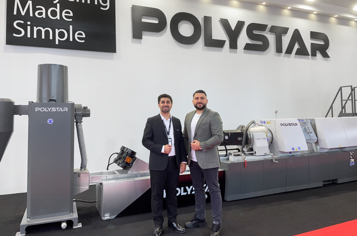 PE film plastic recycling system in Plast Eurasia Istanbul 2023